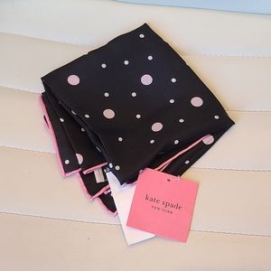 NWT Kate Spade New York Pop Dots Square Bandana Scarf